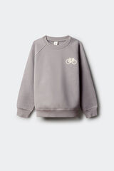 Springfield Kids Sudadera sin capucha bici niño gris
