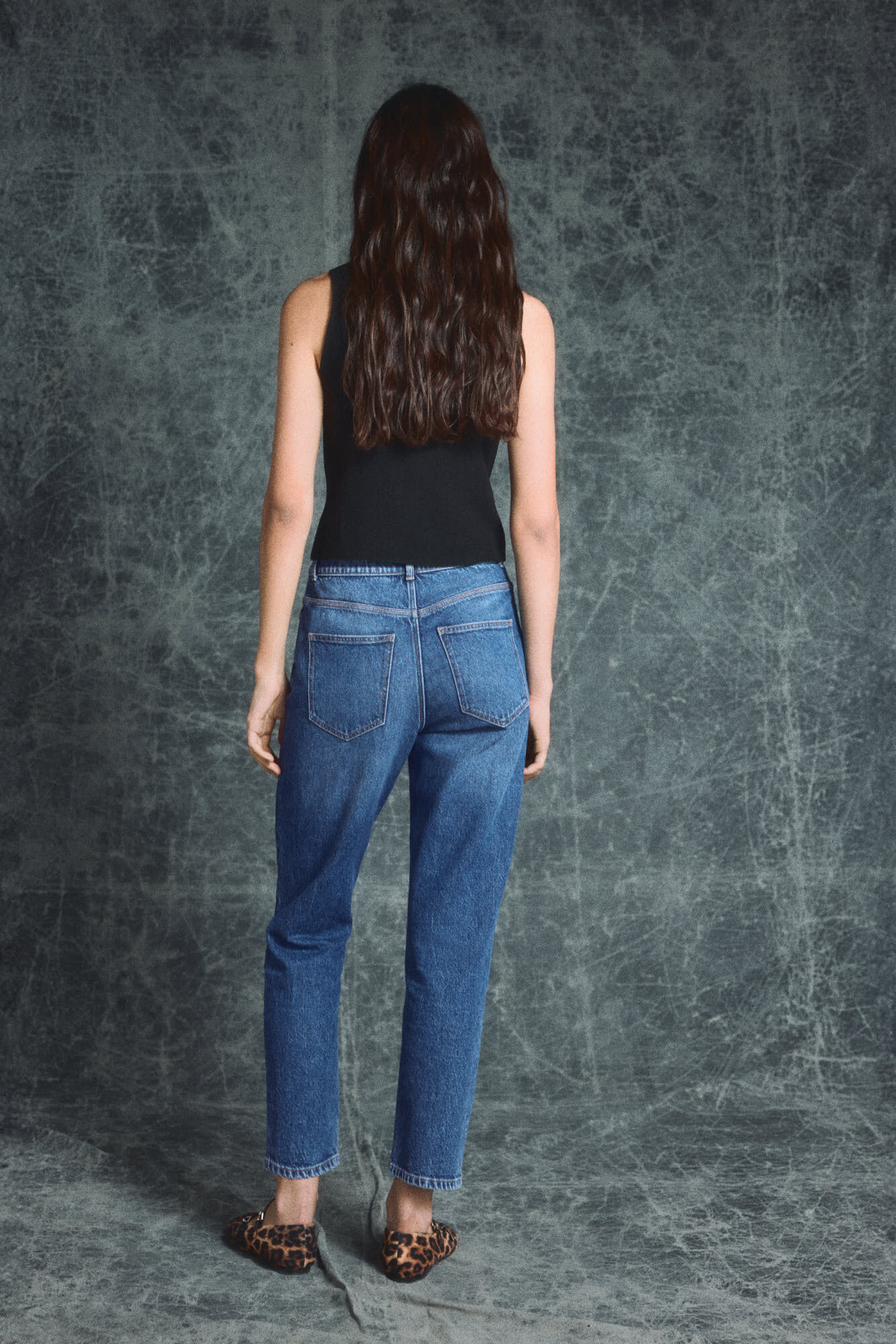 Springfield Jeans Mom azul