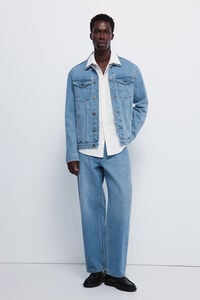 Springfield Jeans wide leg lavado medio