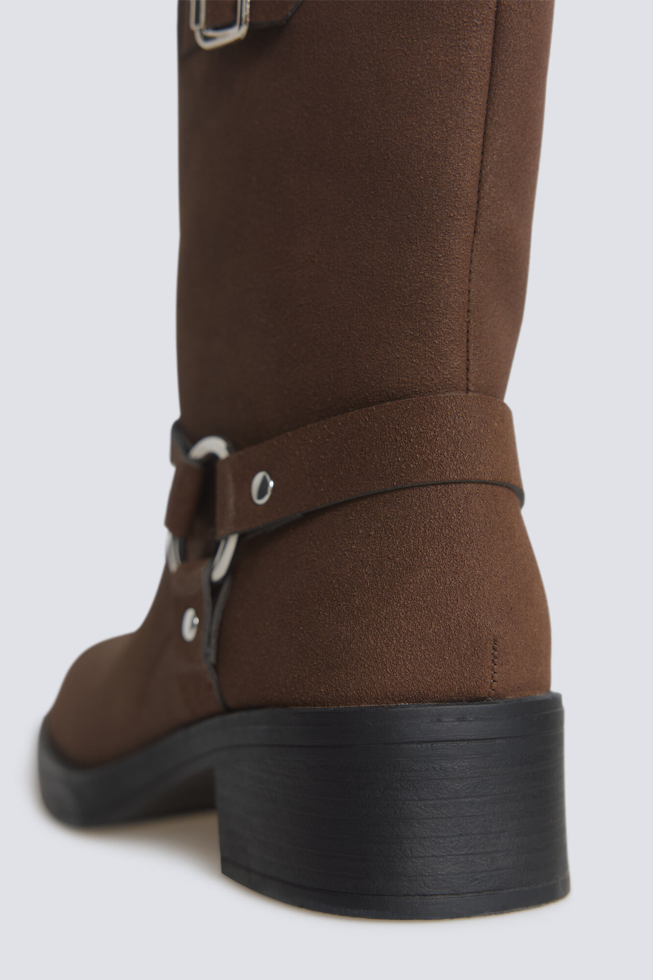 Springfield Bota biker marr&oacute;n caf&eacute;