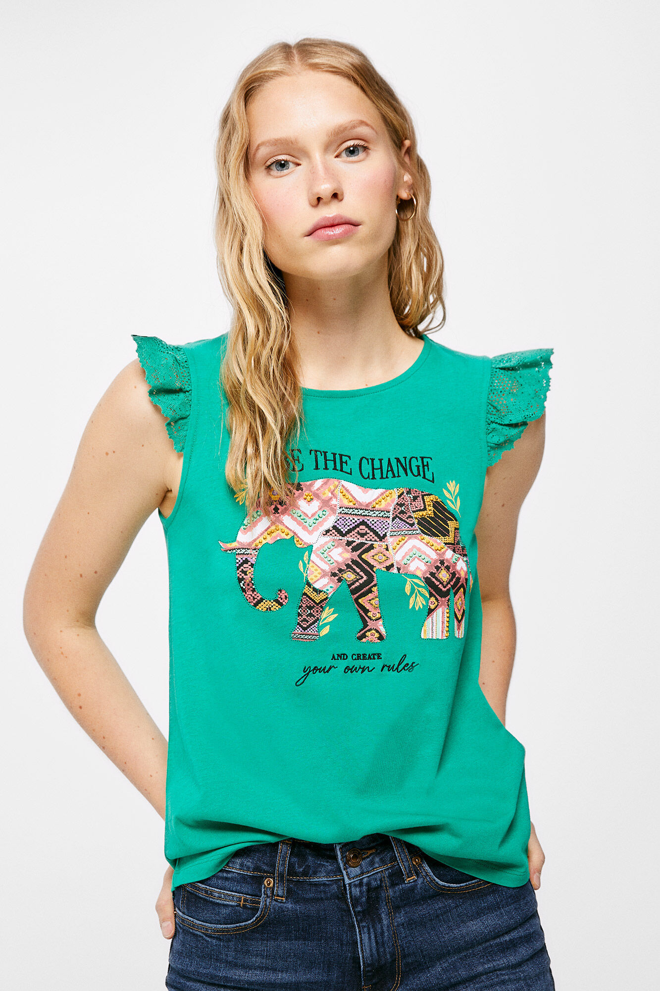 Camiseta clearance elefante mujer