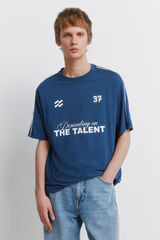 Springfield Playera talent azul tinta