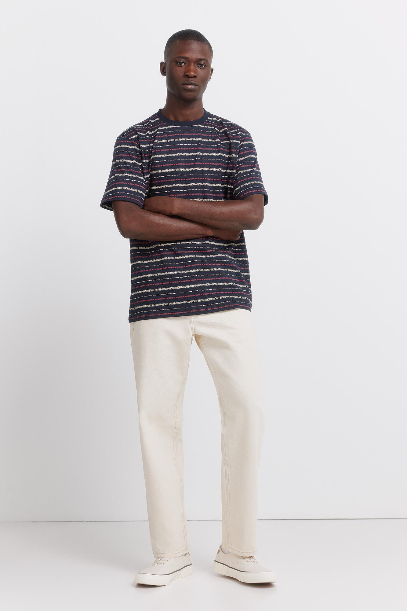 Springfield Playera b&aacute;sica Aop azul