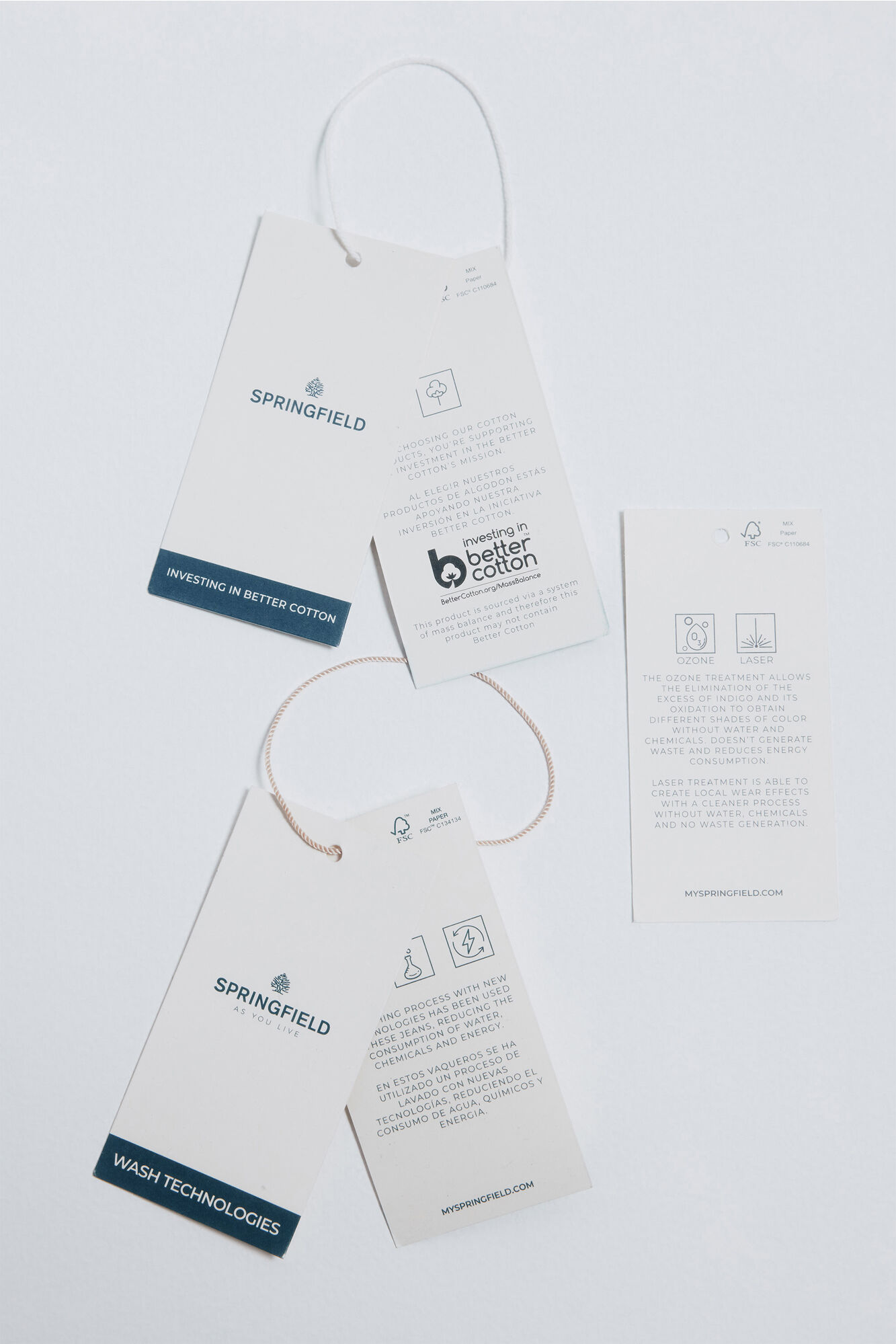 Springfield Jeans rectos te&ntilde;idos con lavado oscuro turquesa