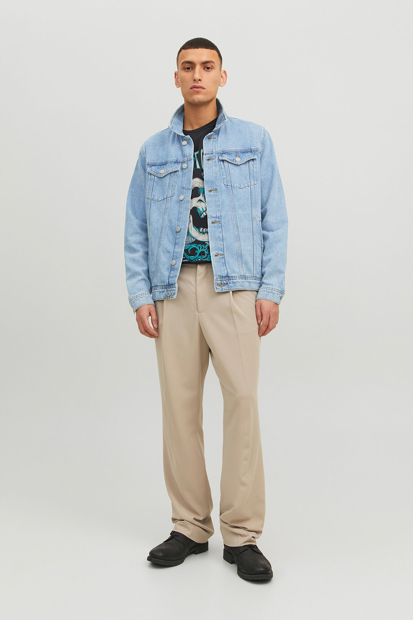 Jack & Jones Cazadora denim azulado