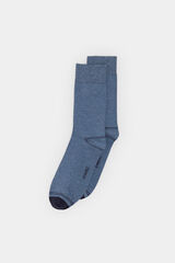 Springfield Calcetín melange azul