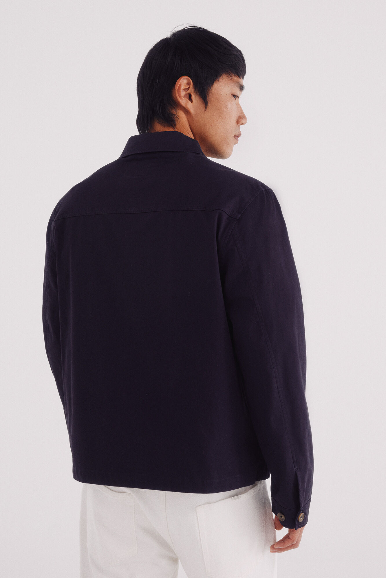 Springfield Sobrecamisa algod&oacute;n azul