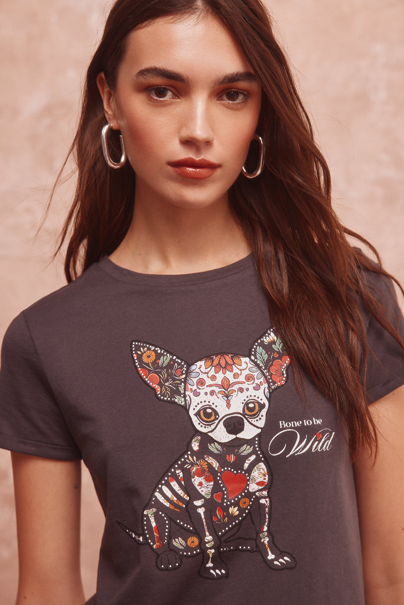 Springfield Playera "Salvaje" gris