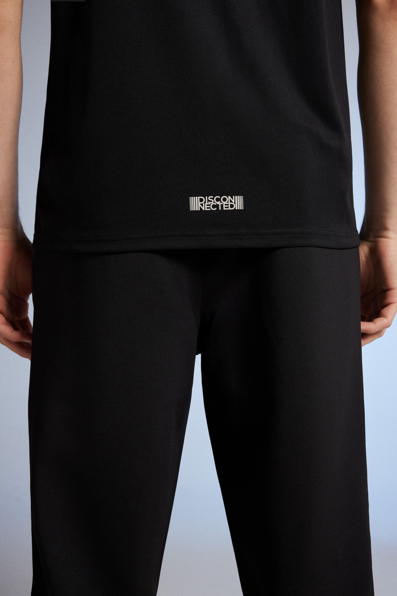 Springfield Playera outdoor mesh negro