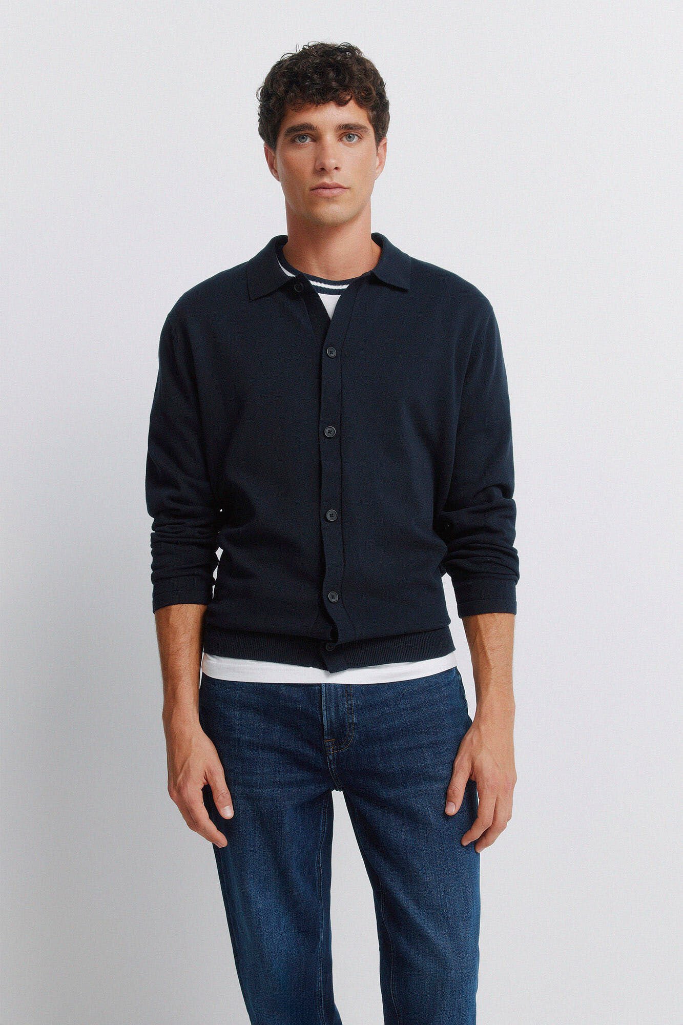 Springfield Jeans lavado oscuro slim fit azul