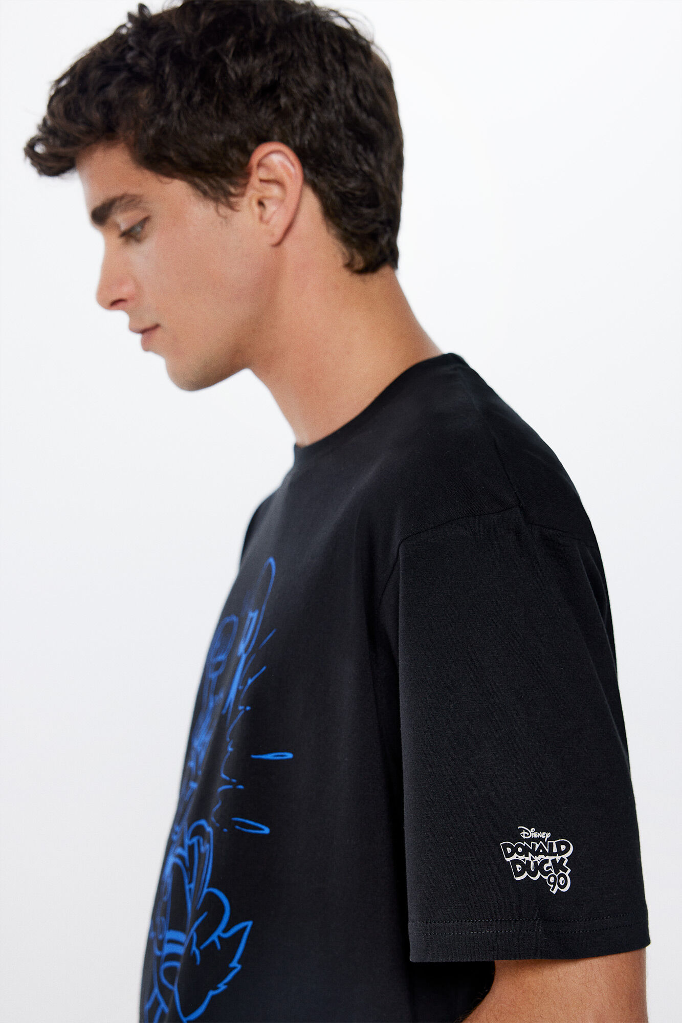 Springfield Playera Donald negro
