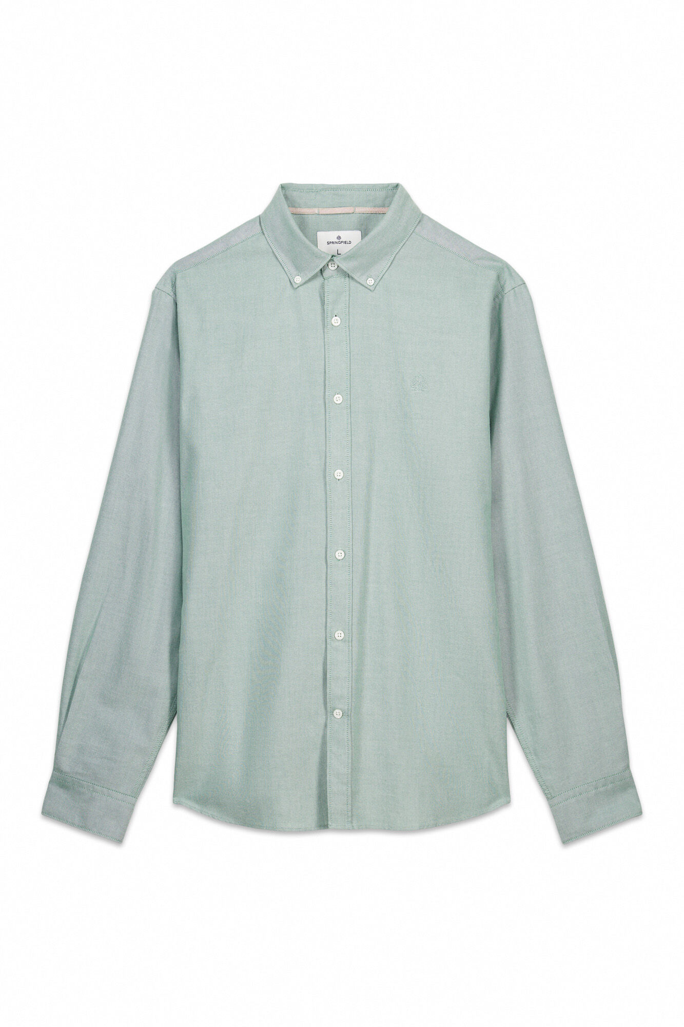 Springfield Camisa Oxford de Tencel kaki