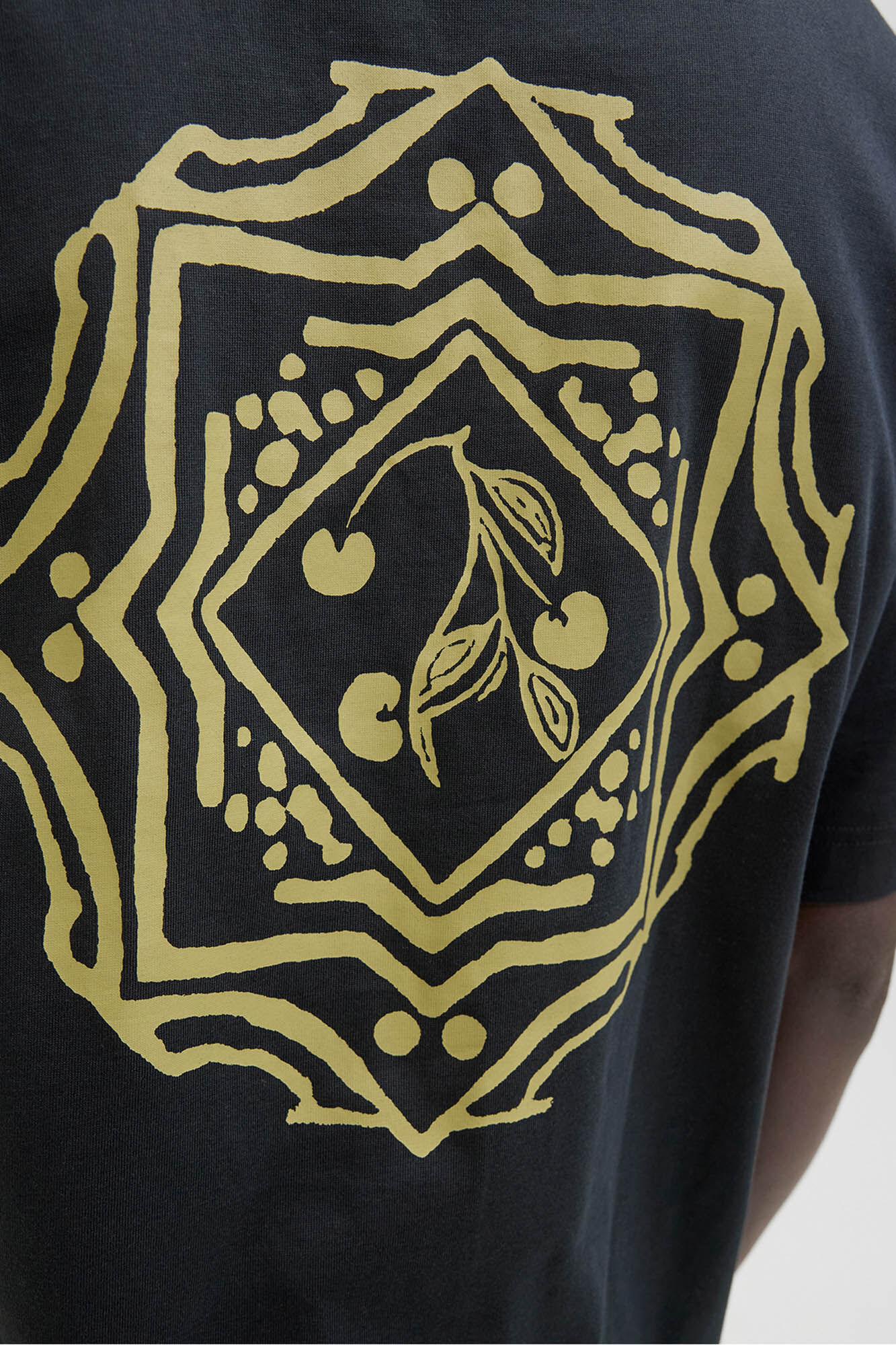 Jack & Jones Camiseta back print negro