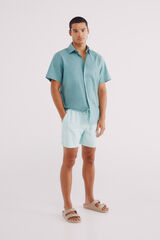 Springfield Bañador estampado verde