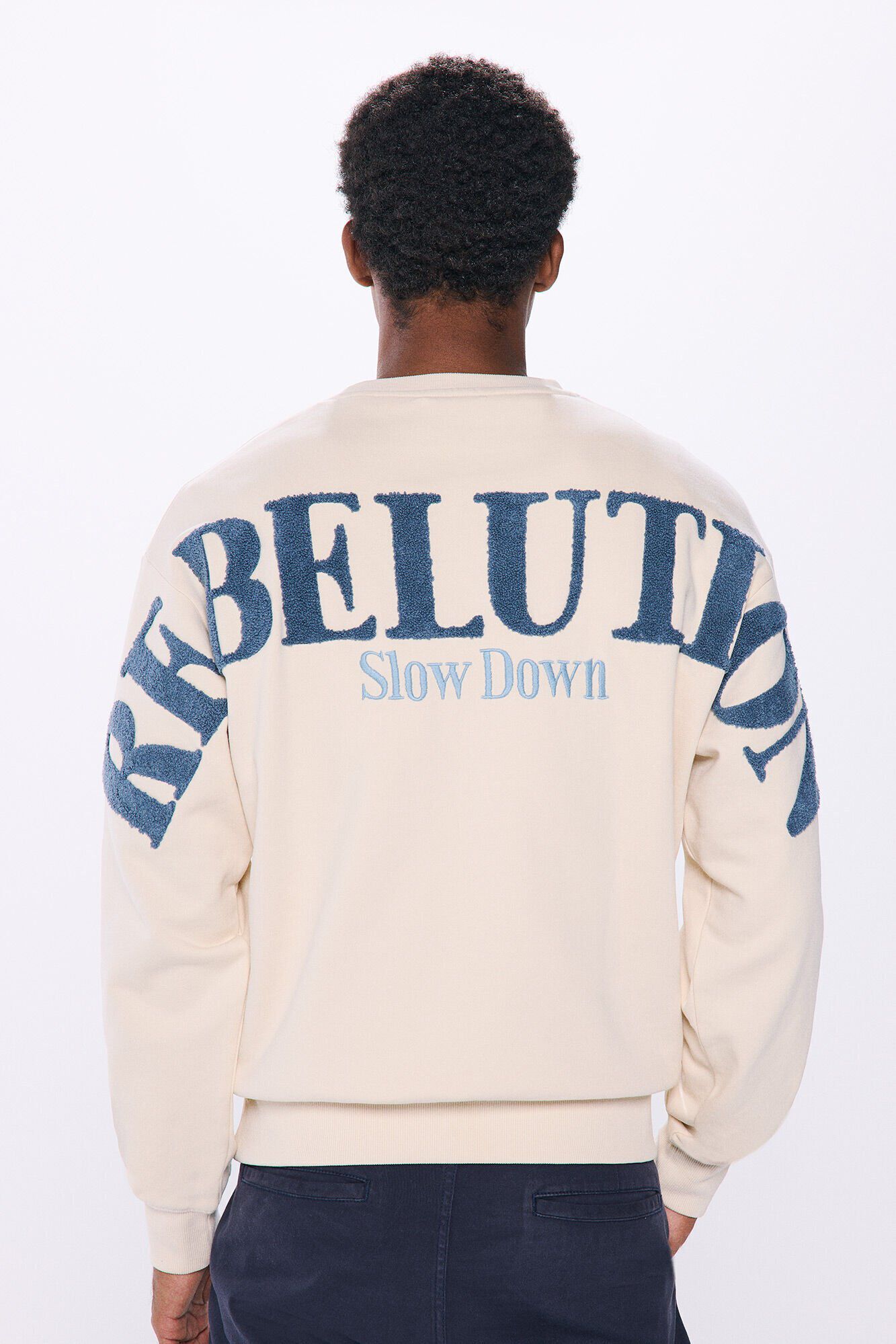 Springfield Sudadera rebelution blanco