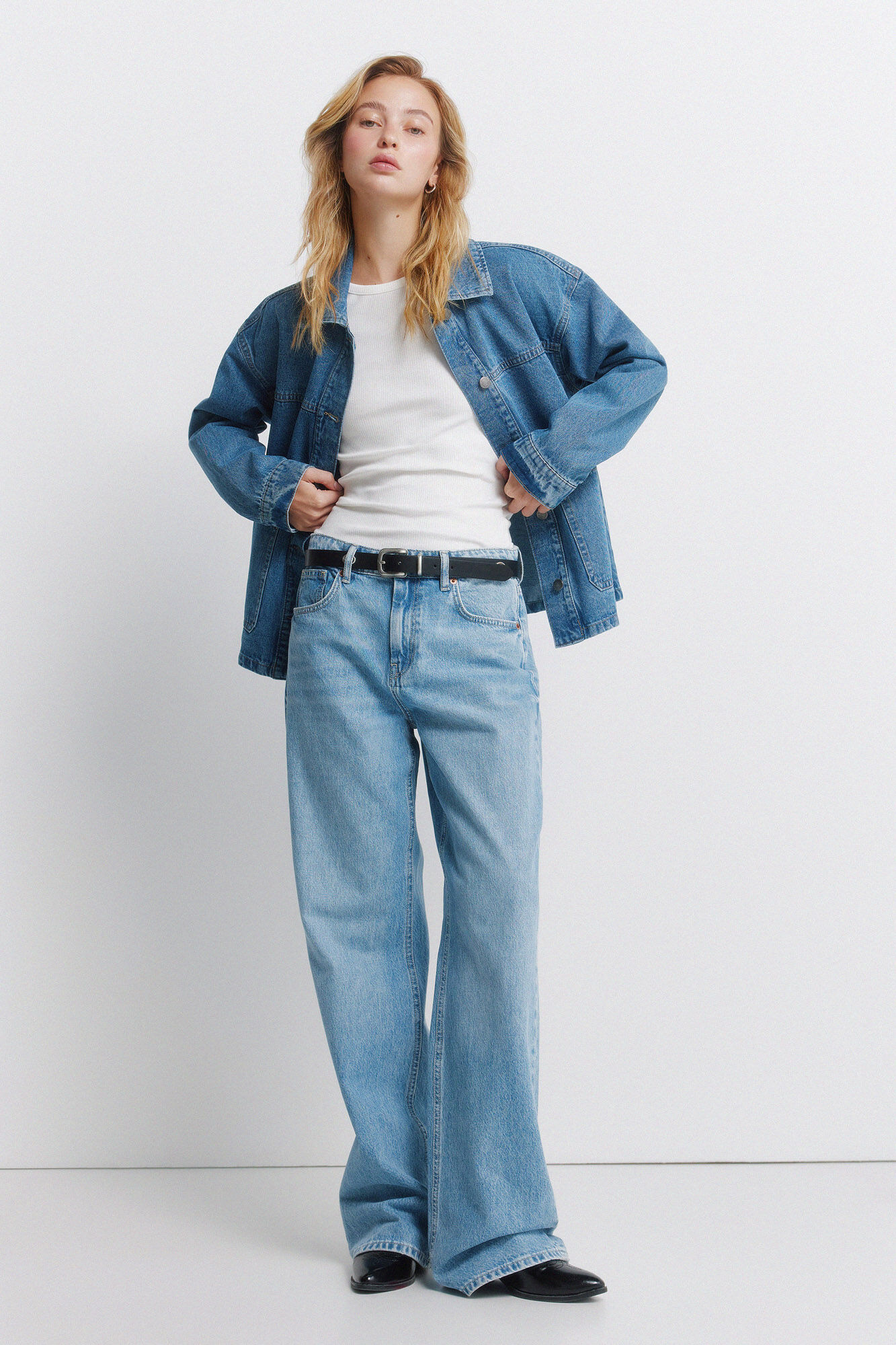 Springfield Playera b&aacute;sica nadadora natural