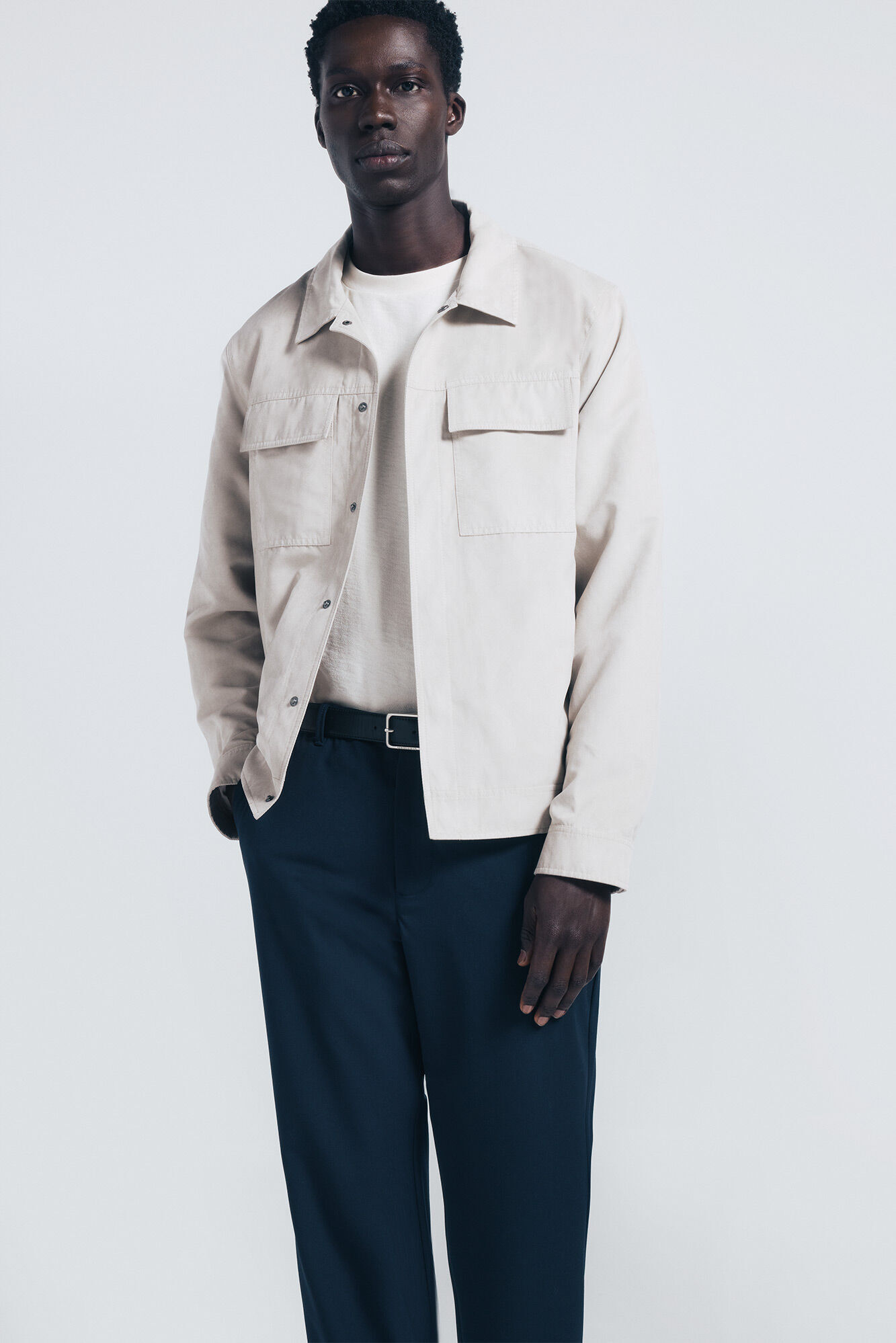 Springfield Pantal&oacute;n chino jogger comfort fit azul