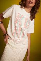 Springfield Camiseta Proyecto Babies Uganda marfil