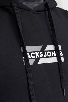 Springfield Sudadera capucha relaxed fit negro