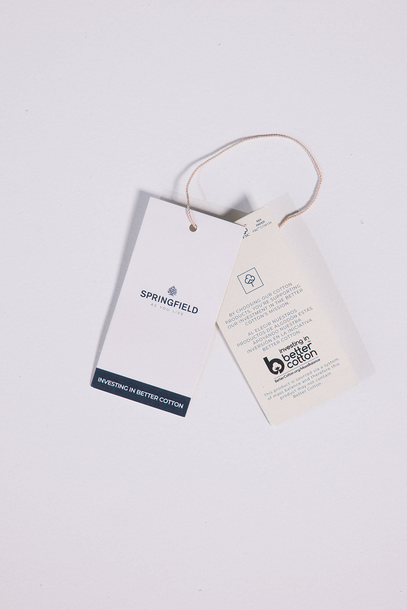 Springfield Falda mini vaquera negro