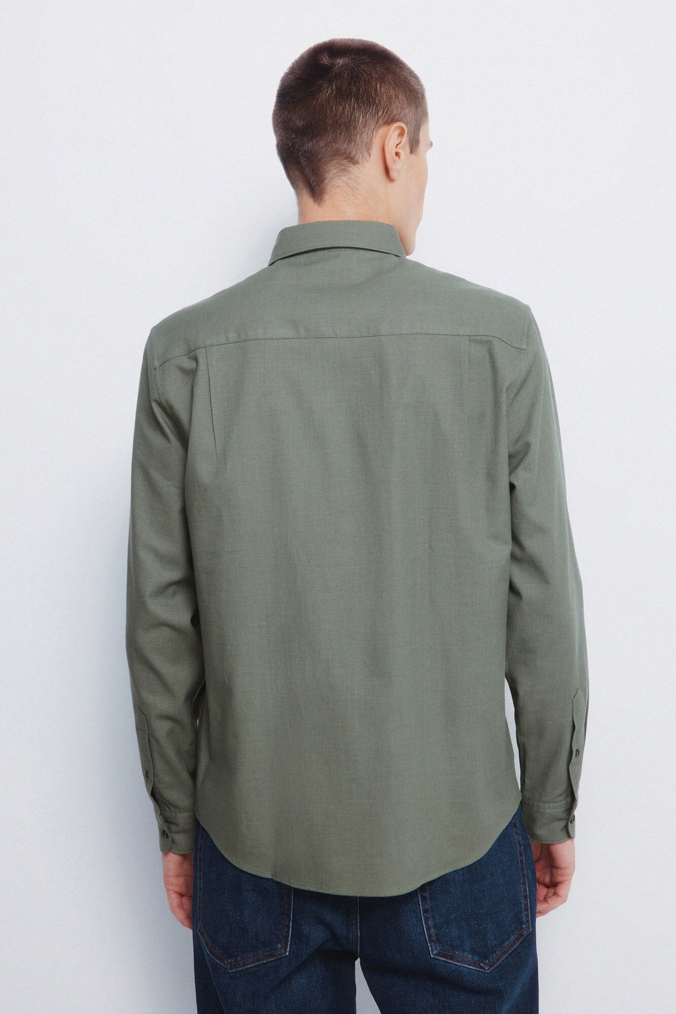 Springfield Playera de popel&iacute;n kaki