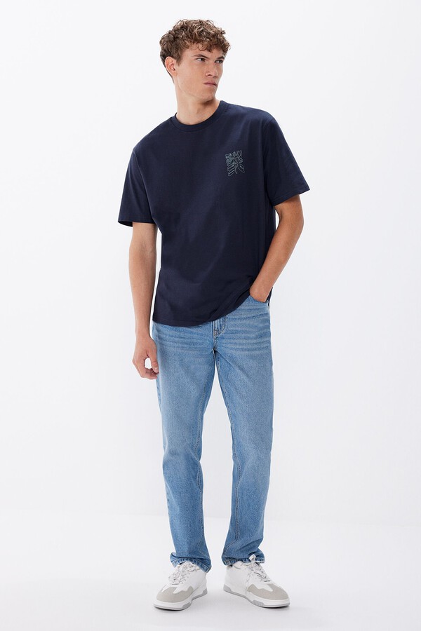 Springfield Playera botánico azul