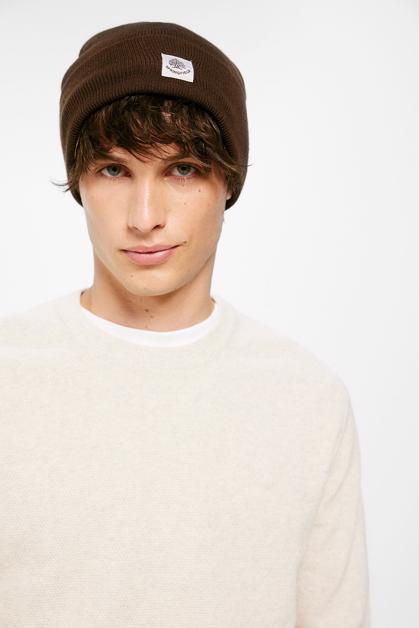 Springfield Su&eacute;ter estructura torzal gris