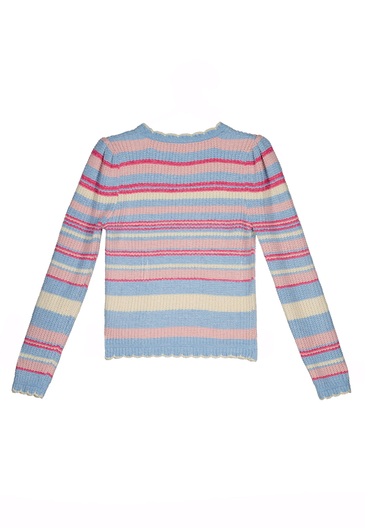 Springfield Su&eacute;ter Chenilla Rayas azul