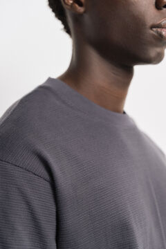 Springfield Playera textura azul