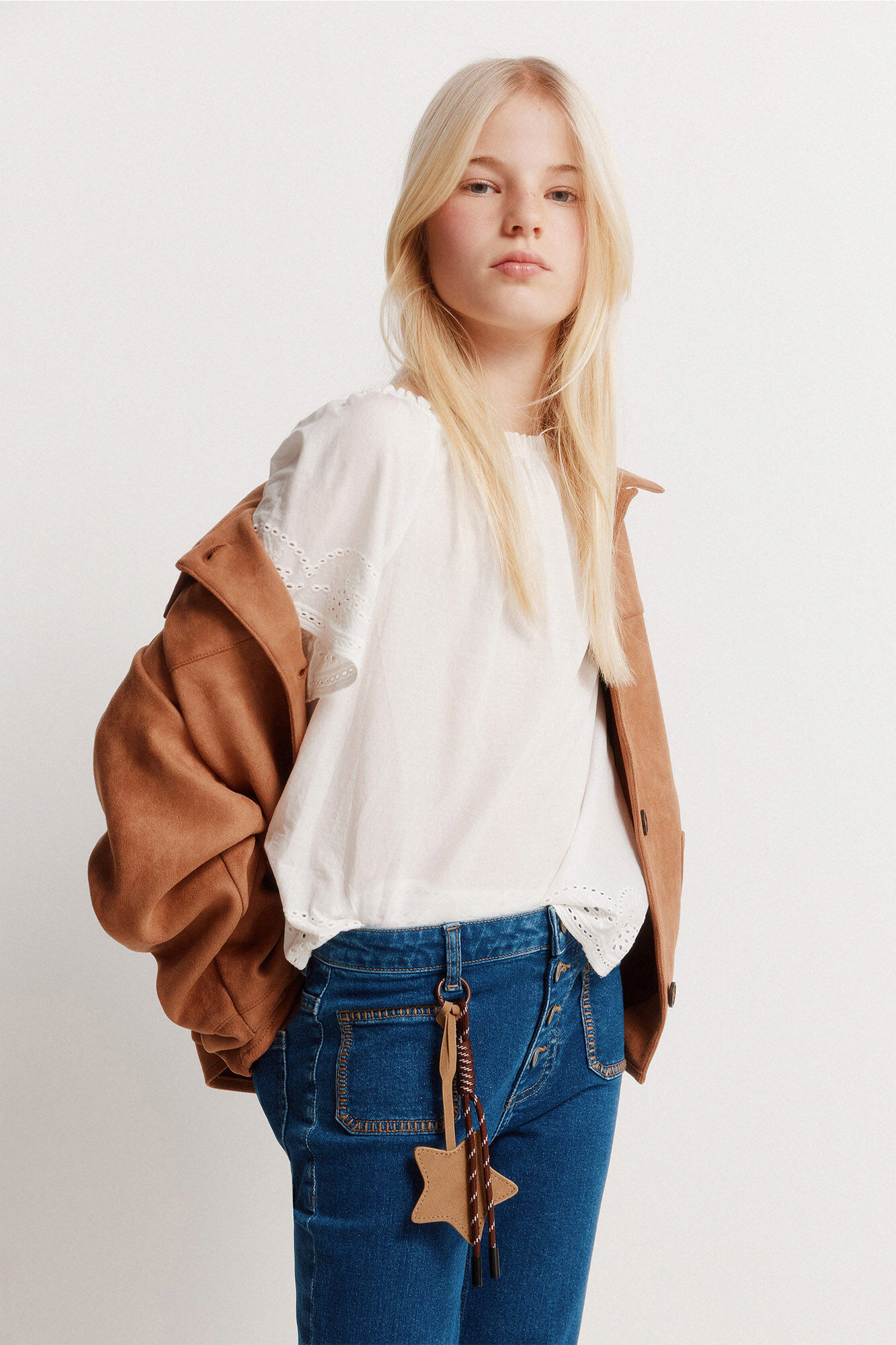 Springfield Kids Jeans Bootcut para ni&ntilde;a azul