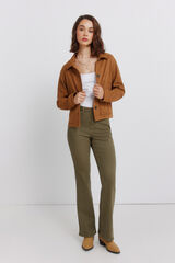 Springfield Jeans Bootcut kaki