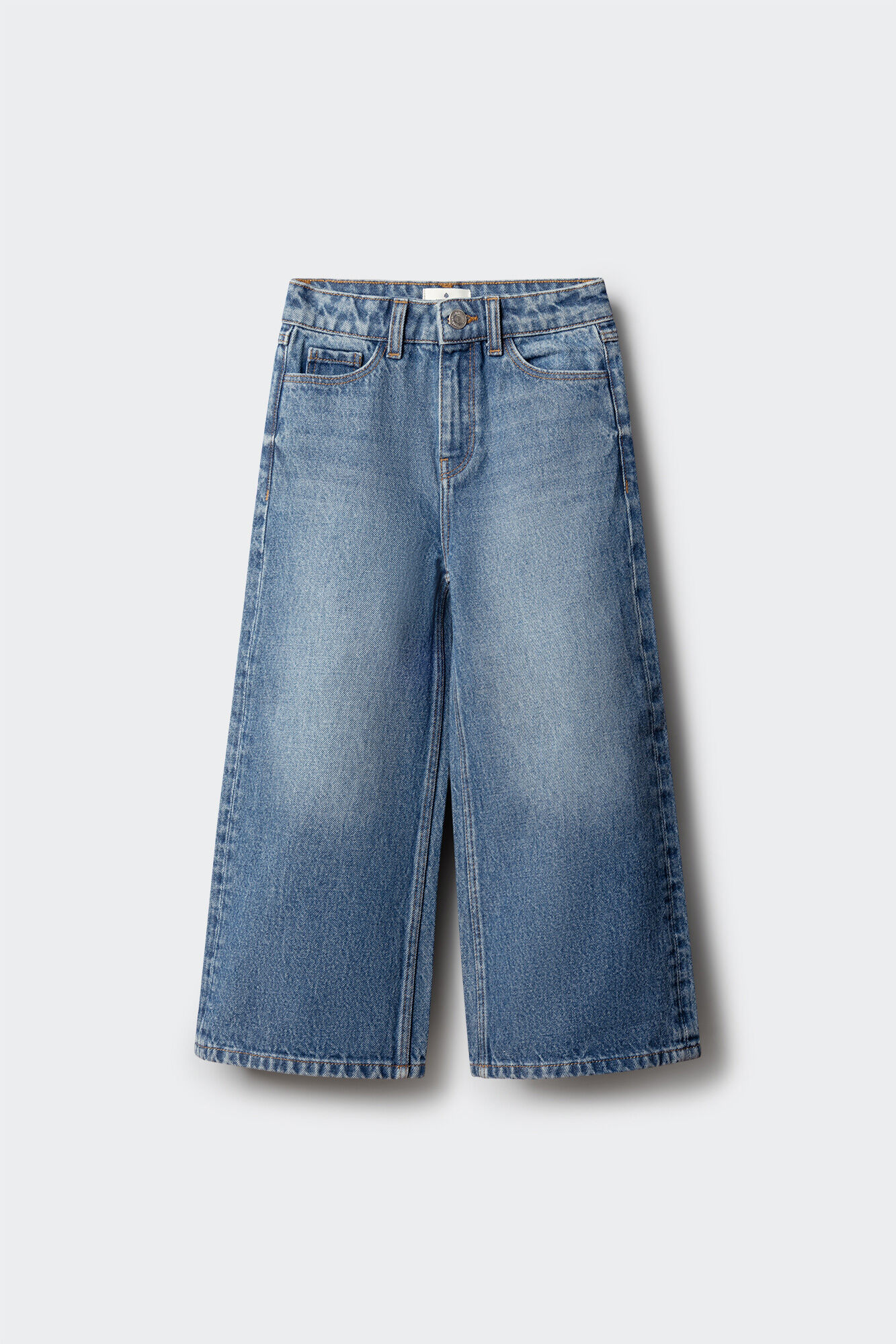 Springfield Kids Jeans culotte para ni&ntilde;a azul