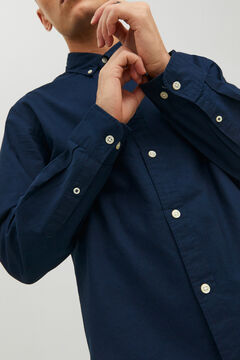 Springfield Camisa oxford confort fit marino