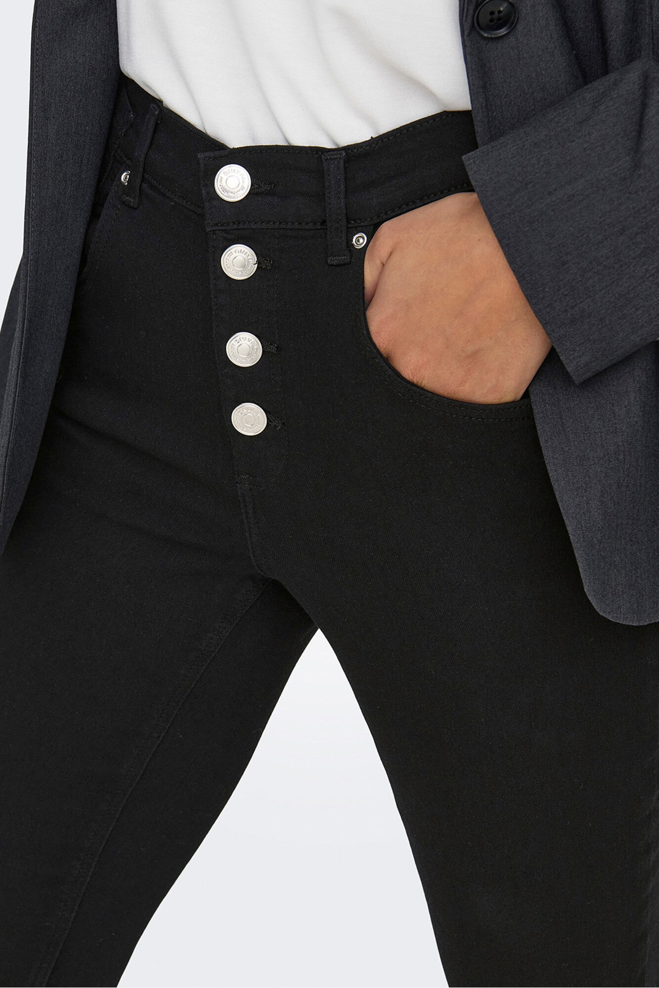 Only Jeans skinny push up negro