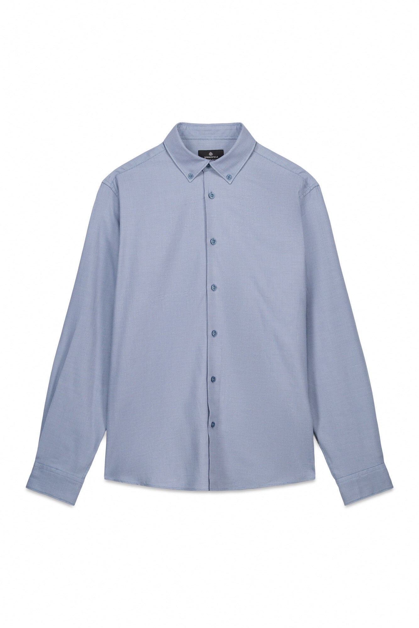 Springfield Playera de popel&iacute;n azul indigo