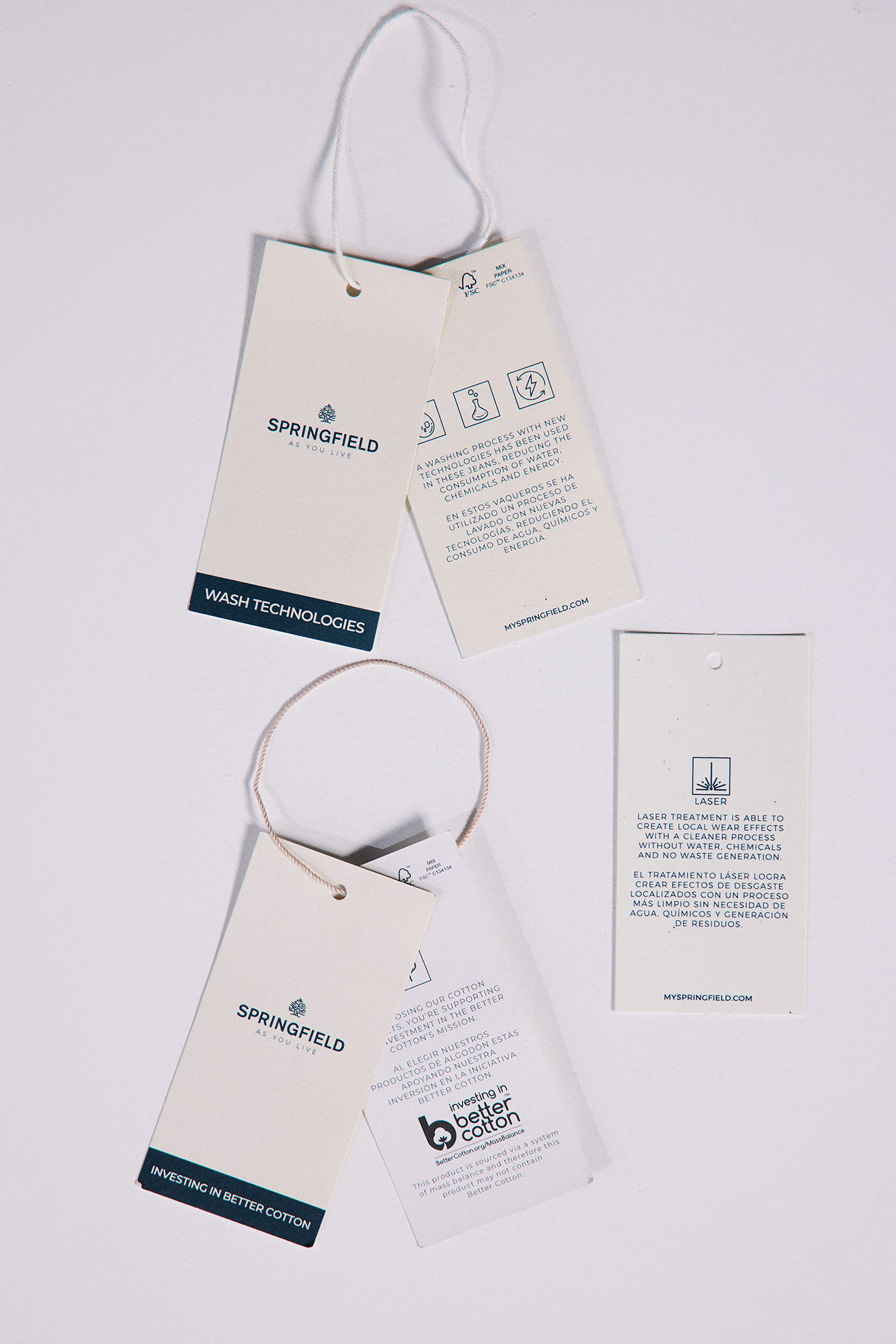 Springfield Vaquero regular fit turquesa