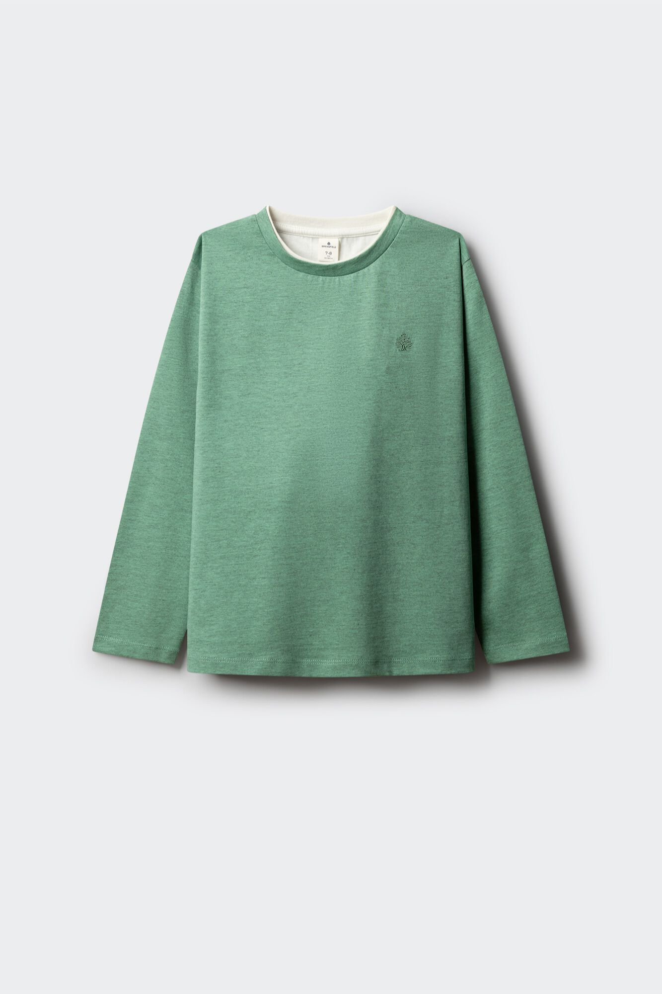 Springfield Kids Playera manga larga b&aacute;sica para ni&ntilde;o