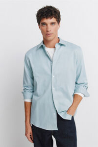 Springfield Camisa vestir estructura easy care