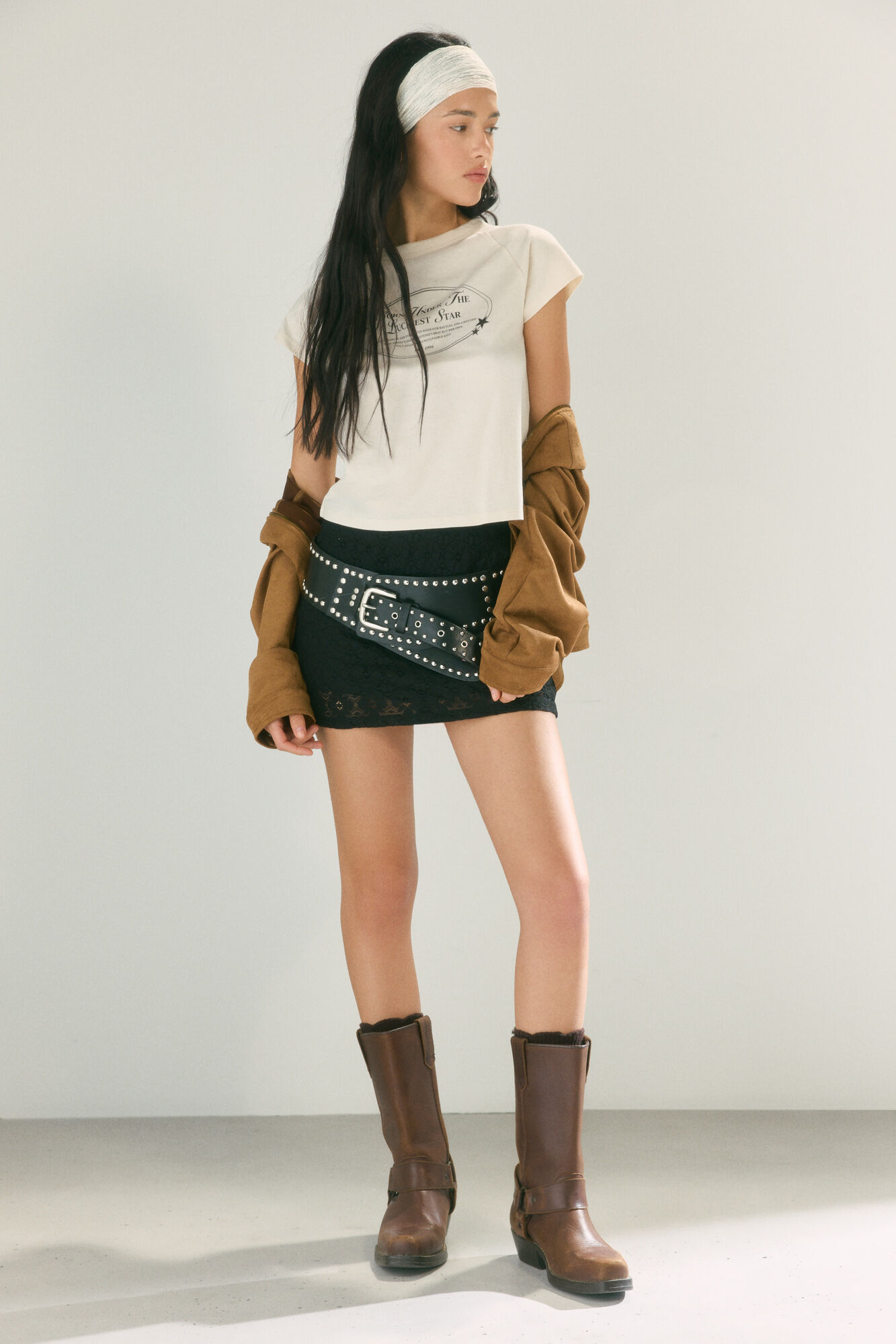 High Spirits Alma Shirt caf&eacute;