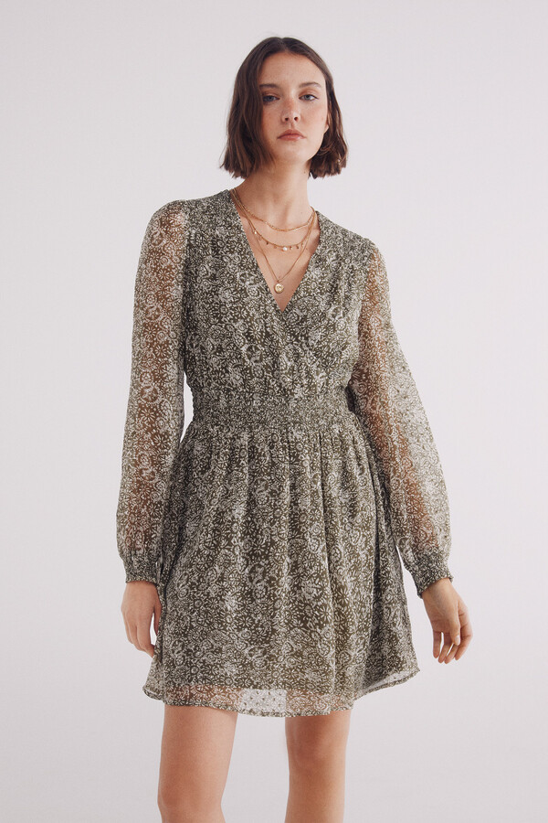 Vestido Corto Vestido Informal Springfield Vestidos Mujer 2019