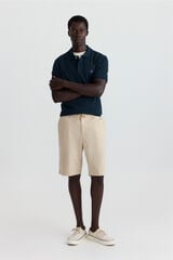 Springfield Polo de piqu&eacute; b&aacute;sico Springfield regular fit azul