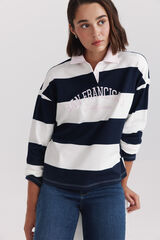 Springfield Polo cuello camisero "san francisco" blanco