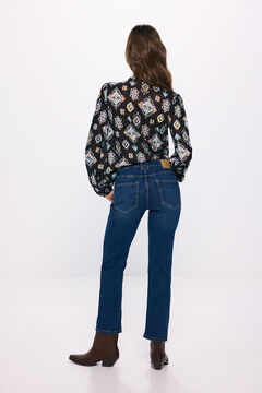 Springfield Jeans Flare azul