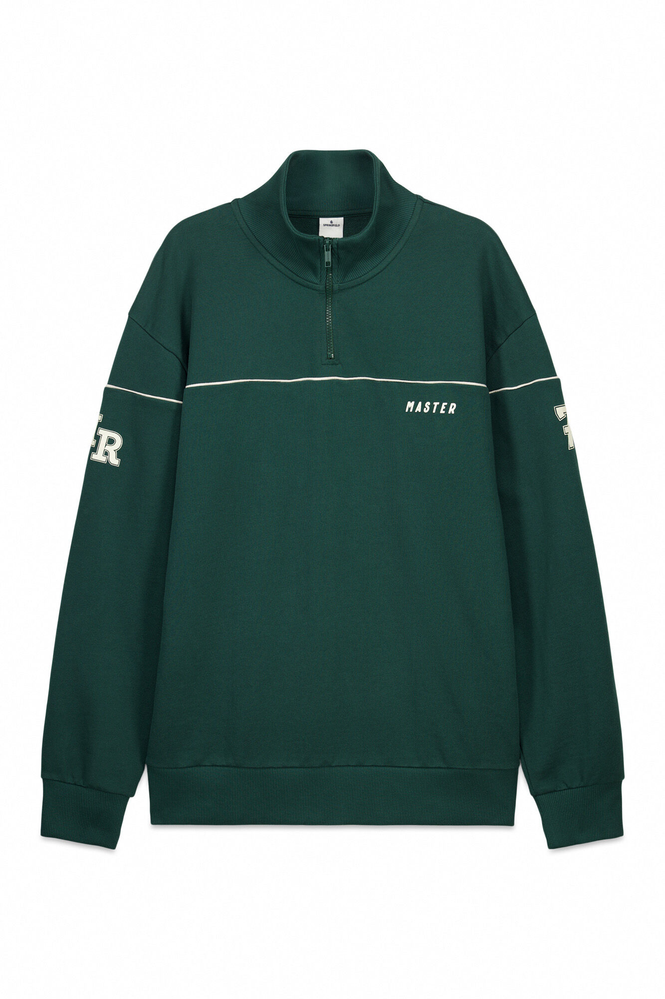 Springfield Sudadera pipping 78 verde
