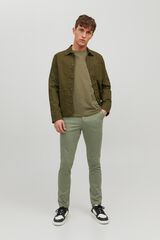 Jack & Jones Pantal&oacute;n chino slim verde