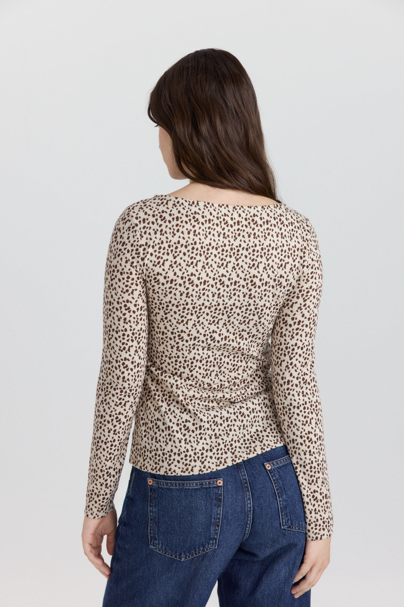 Springfield Playera animal print beige
