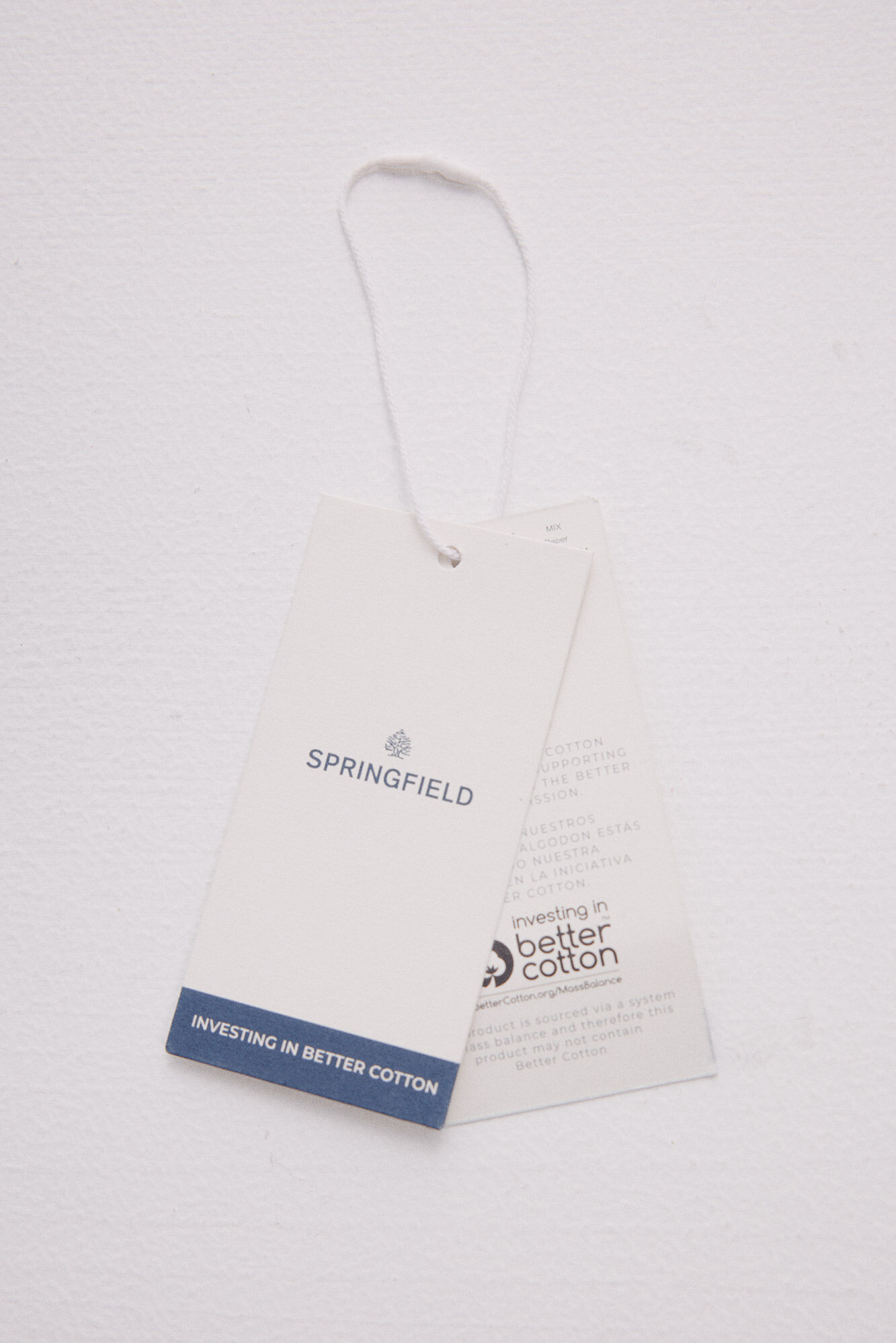 Springfield Camiseta I'm not lazy azul