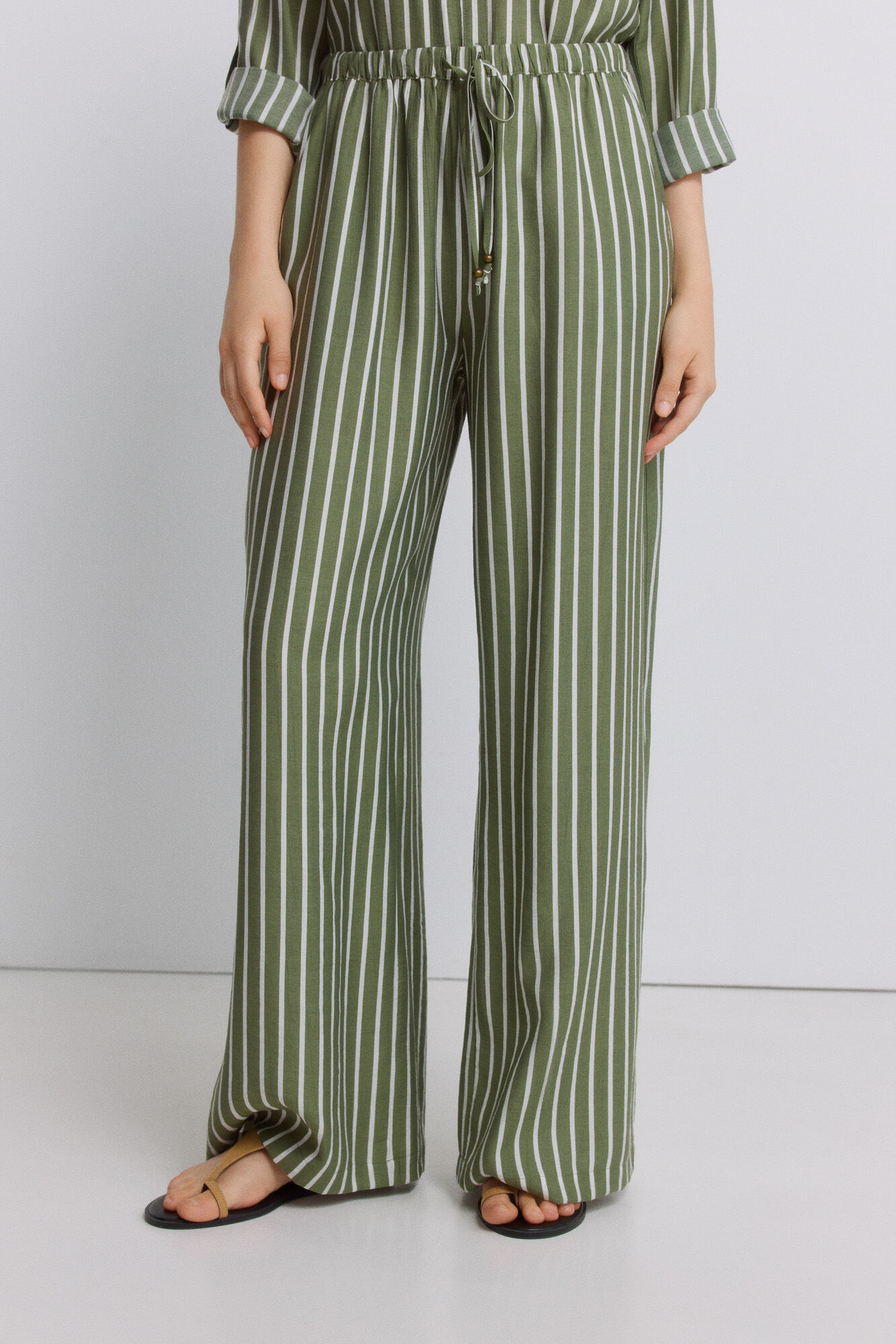 Springfield Pantal&oacute;n largo fluido ancho