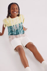 Springfield Kids Camiseta dip dye niño amarillo