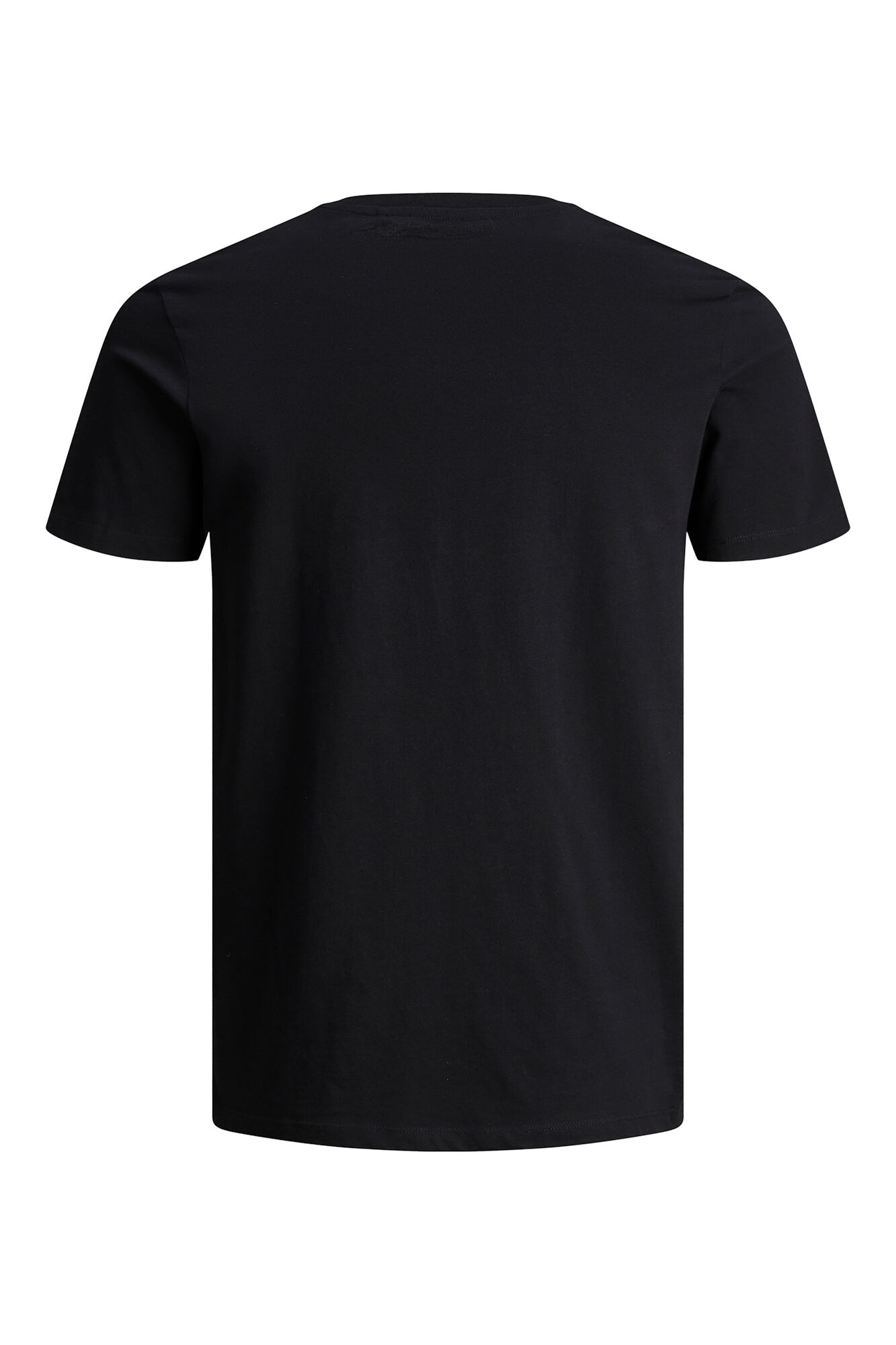 Jack & Jones Playera slim fit de algod&oacute;n con logo icono negro